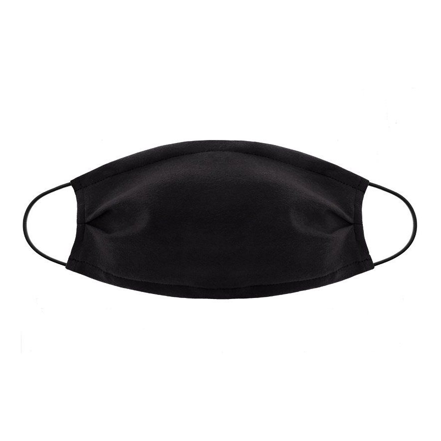Maska sportowa z bawełny filtr czarna