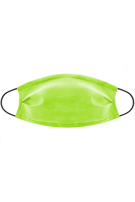 Maska sportowa z bawełny zielona