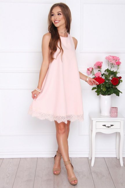 Sukienka mini różowa
