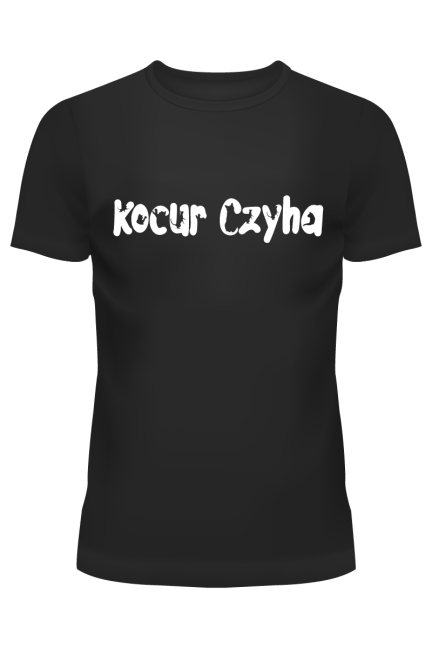 T-shirt męski z bawełny