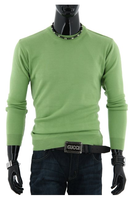 Męski sweterek zielony