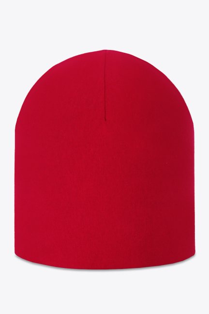 Czerwona czapka z bawełny