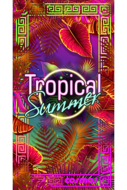 Ręcznik plażowy Tropical Summer COSMOS