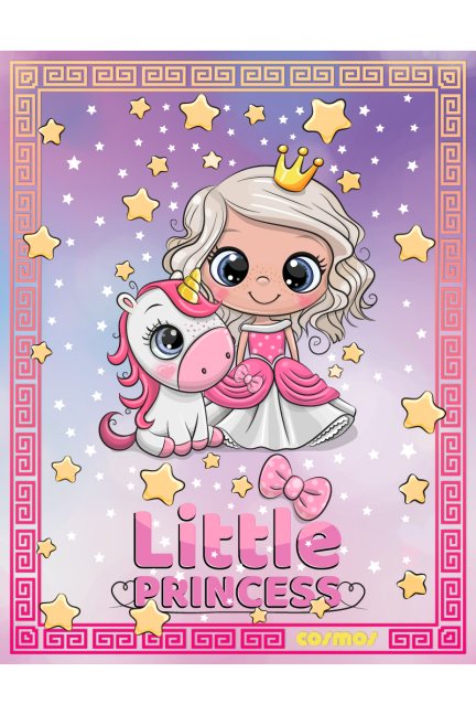 Koc dla dziewczynki Little Princess różowy