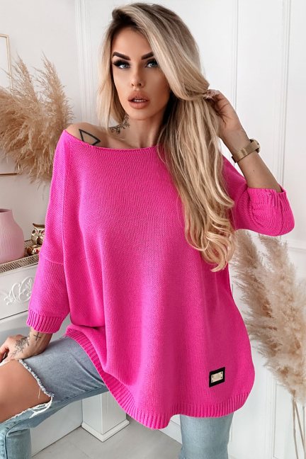 Stylowy sweter damski oversize