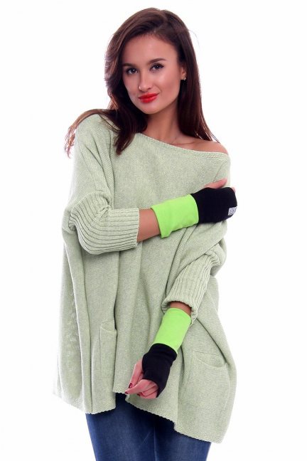 Rękawiczki bawełna Carpuski CMR03 zielone